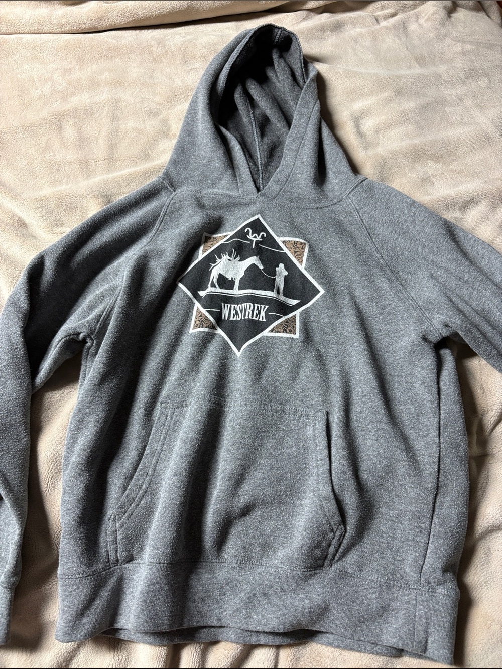 Gray Pullover Hoodie